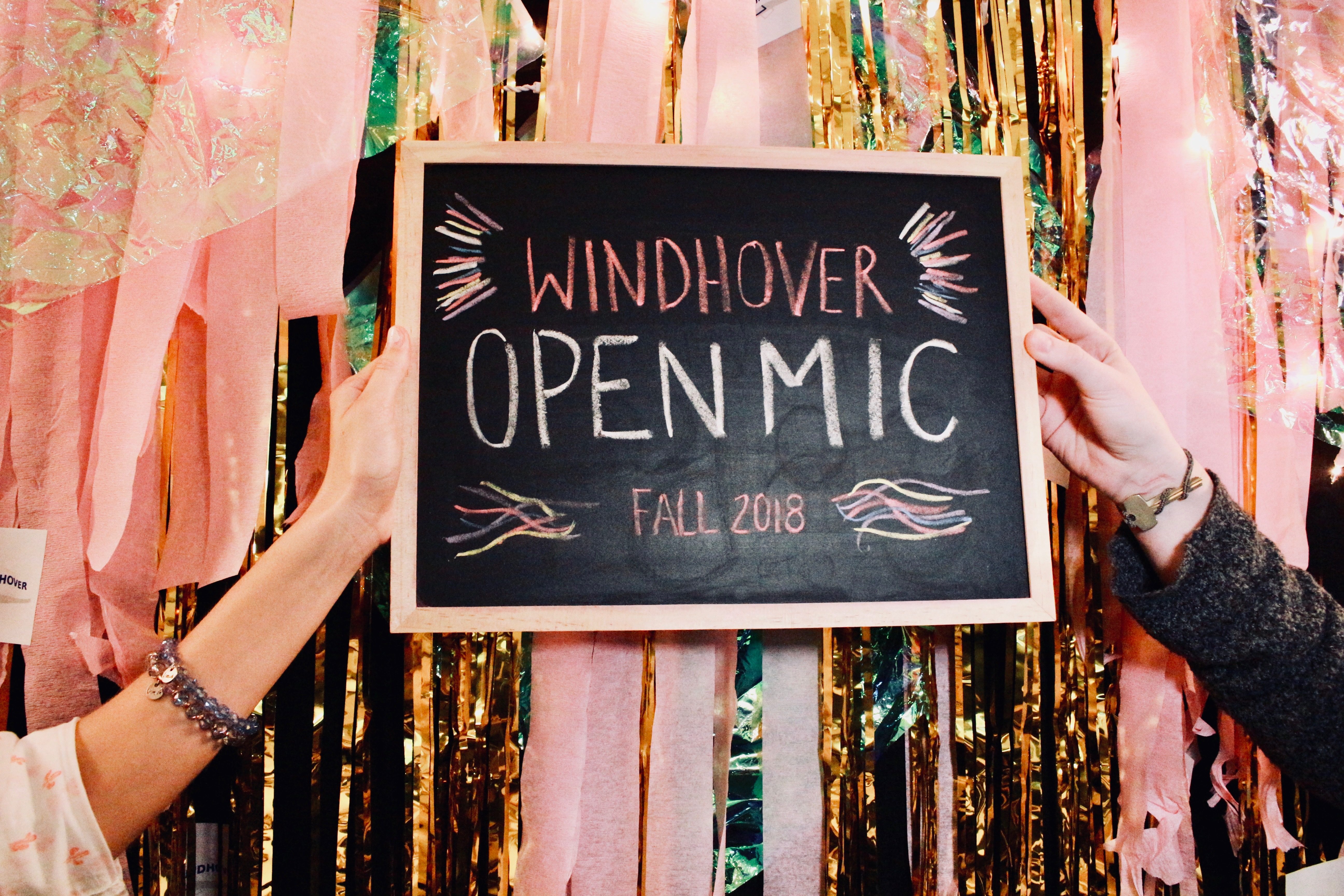 Windhover Open Mic Fall 2018
